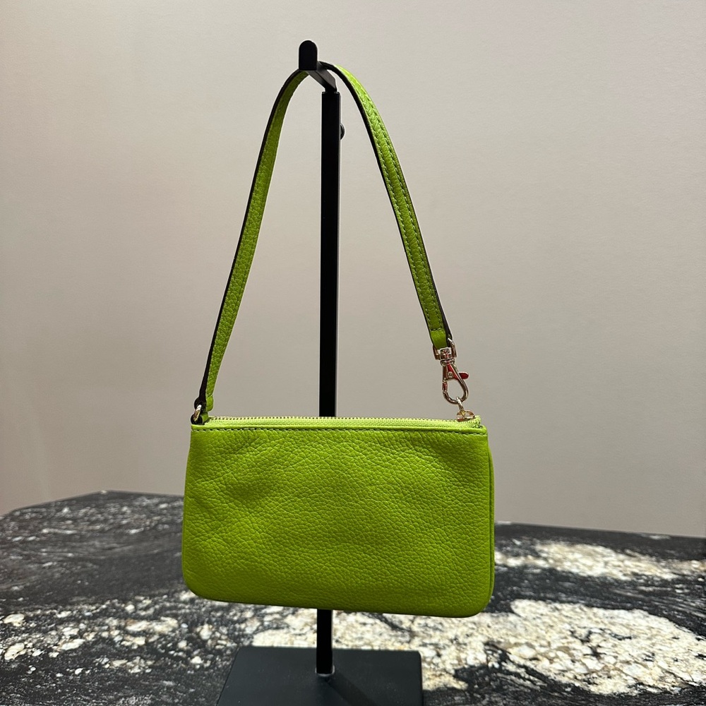 Michael Kors Vibrant Green Wristlet - Picture 2 of 5